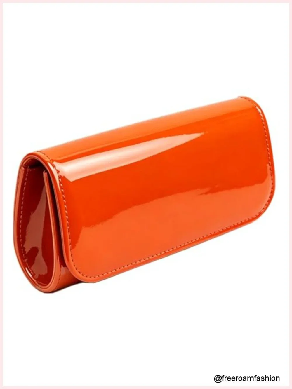 Patent Leather Envelope Clutch for Women Evening Bag Formal